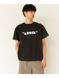 Johnbull Johnbull/(U)maRketコラボTEE(ADDIE) ジョンブルプライベートラボ トップス カットソー・Tシャツ ブラック ホワイト ブルー【送料無料】