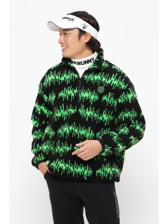 楽天市場】Jack Bunny!! 先染めボア ハーフジップアッププルオーバー 