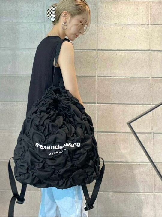 楽天市場】LHP ALEXANDER WANG/アレキサンダーワン/RUCHED BACKPACK 