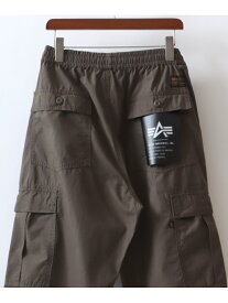 【SALE／6%OFF】Alpha Industries ALPHA ワイド カーゴパンツ メンズ ワイドテーパード ズボン ラザル パンツ カーゴパンツ カーキ ホワイト グレー ブラック【RBA_E】【送料無料】