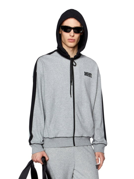 楽天市場】【SALE／58%OFF】DIESEL メンズ スウェット フード ロゴ  
