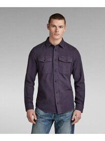 G-Star RAW (M)MARINE SLIM SHIRT ジースターロゥ トップス シャツ・ブラウス パープル【送料無料】