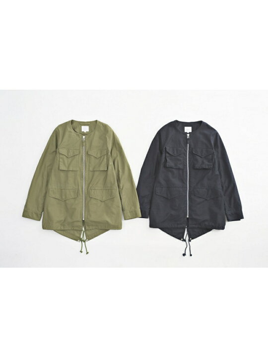 楽天市場】【SALE／40%OFF】VICTIM *NO COLLAR M-65 COAT ヴィクティム 