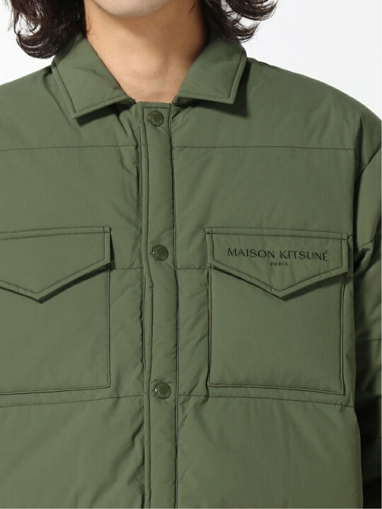 楽天市場】Maison Kitsune MAISON KITSUNE/(M)DOWN SHELL SHIRTS 