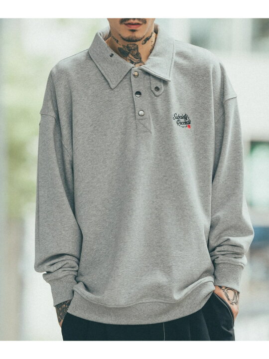 楽天市場】【SALE／50%OFF】Subciety RUGGER SWEAT サブサエティ 