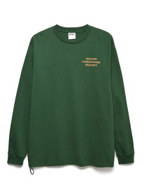 WESTERN HYDRODYNAMIC RESEARCH (M)Worker L/S T shirt タトラスコンセプトストア トップス カットソー・Tシャツ グリーン【送料無料】