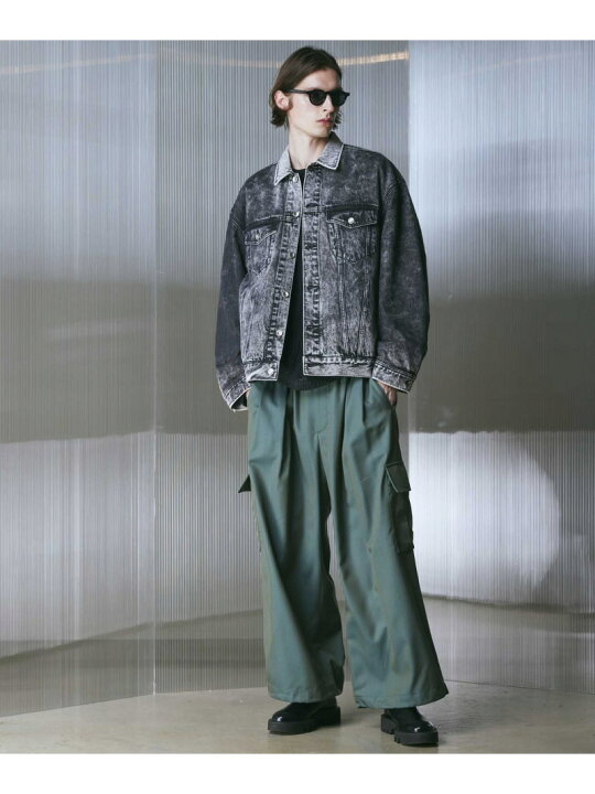 楽天市場】MAISON SPECIAL 11oz Chemical Over-Dye Denim Prime-Over 