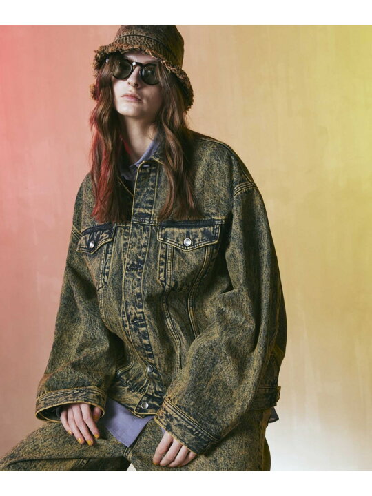 楽天市場】MAISON SPECIAL 11oz Chemical Over-Dye Denim Prime-Over 