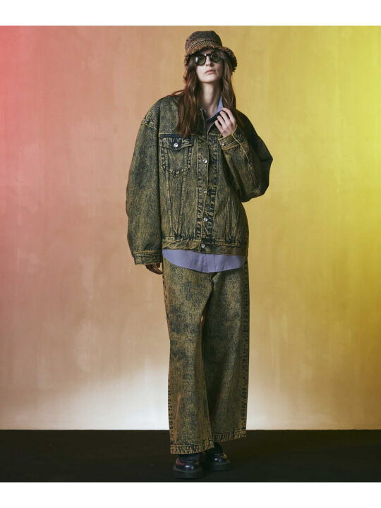 楽天市場】MAISON SPECIAL 11oz Chemical Over-Dye Denim Prime-Over 