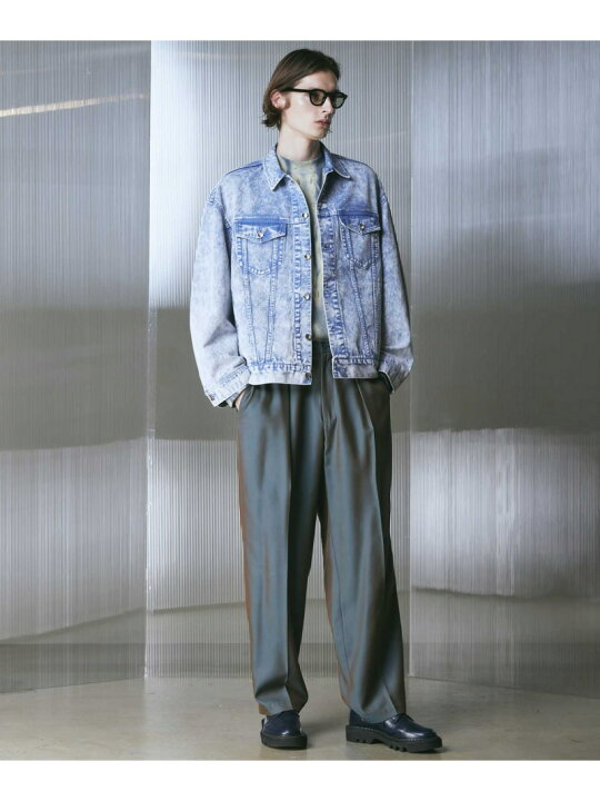 楽天市場】MAISON SPECIAL 11oz Chemical Over-Dye Denim Prime-Over 