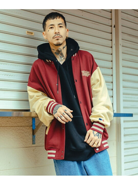 楽天市場】【SALE／50%OFF】Subciety SWEAT STADIUM JKT サブサエティ 