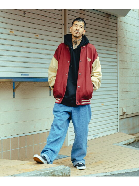 楽天市場】【SALE／50%OFF】Subciety SWEAT STADIUM JKT サブサエティ 