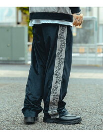 【SALE／40%OFF】Subciety VELOUR TRACK PANTS サブサエティ パンツ スラックス・ドレスパンツ ブラック レッド ネイビー【RBA_E】【送料無料】