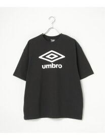 VENCE share style MENs 【UMBRO】アンブロ GRAPHIC T/ロゴT ヴァンス エクスチェンジ トップス カットソー・Tシャツ ブラック ホワイト【送料無料】