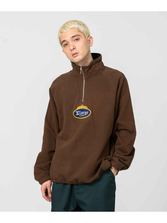 楽天市場】【SALE／30%OFF】XLARGE CROWN HALF ZIP SWEAT トレーナー 