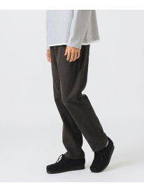 BEAMS HEART MEN ストレッチ ウール ナロー パンツ ビームス ハート パンツ ジーンズ・デニムパンツ ブラック グレー【送料無料】