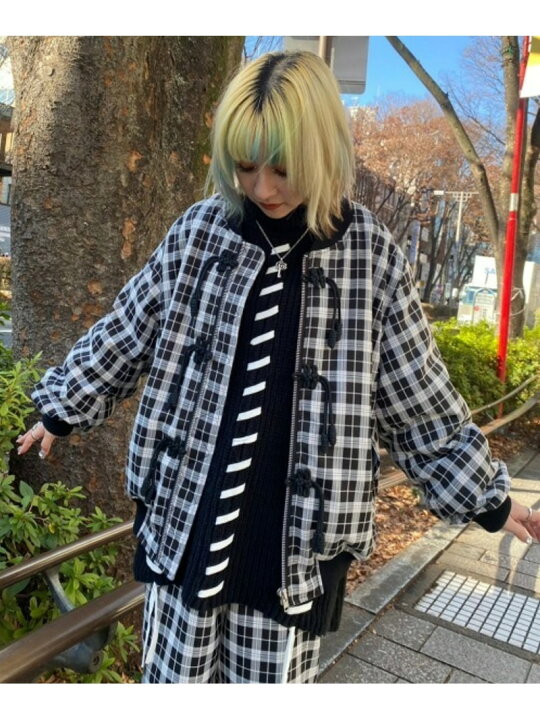 楽天市場】【SALE／60%OFF】Candy Stripper CHINA CHECK MA-1 