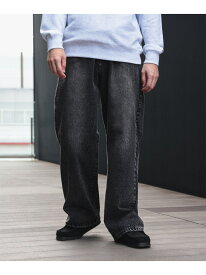 BEAMS HEART MEN ブラスト ワイド ストレート デニム ビームス ハート パンツ ジーンズ・デニムパンツ ブルー ブラック ブラウン【送料無料】