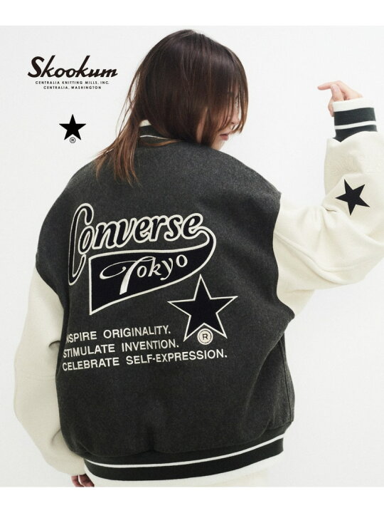 楽天市場】CONVERSE TOKYO 【SKOOKUM】STADIUM JUMPER コンバース 