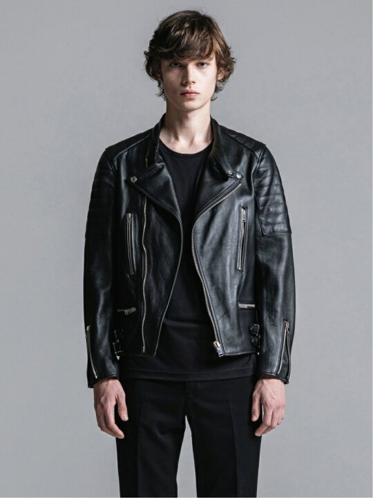 楽天市場】LITHIUM HOMME LAMB LEATHER BIKER JACKET リチウム 