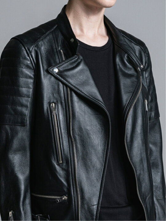 楽天市場】LITHIUM HOMME LAMB LEATHER BIKER JACKET リチウム 