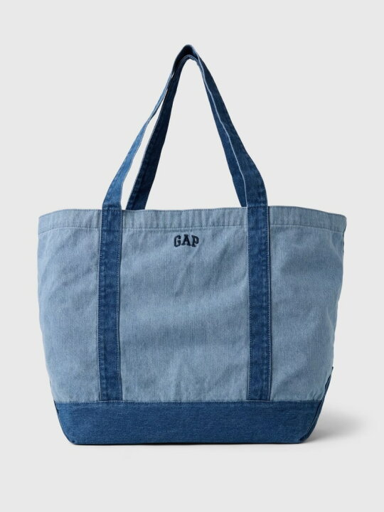 楽天市場】【SALE／49%OFF】GAP (U)GAPロゴ デニム トートバッグ 