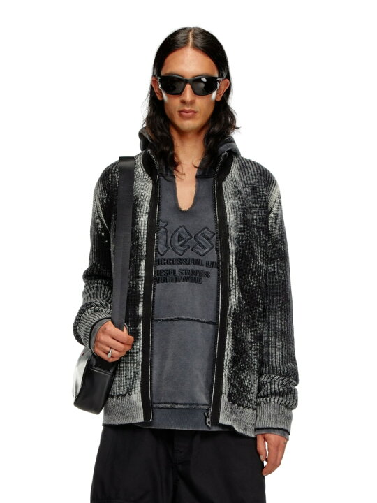 楽天市場】【SALE／40%OFF】DIESEL メンズ ニット カーディガン 