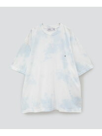 CONVERSE TOKYO TIE DYE STAR★ PATCH TEE コンバーストウキョウ トップス カットソー・Tシャツ ホワイト ピンク【送料無料】