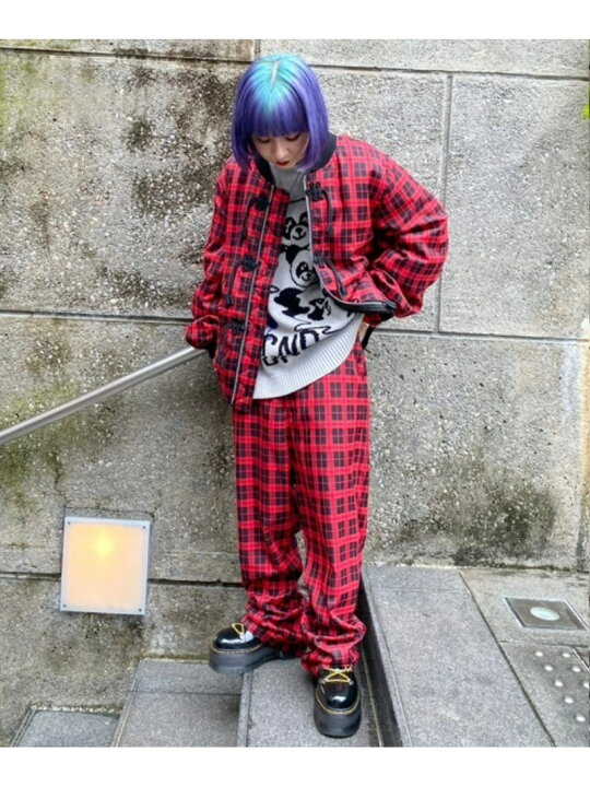 楽天市場】【SALE／50%OFF】Candy Stripper CHECK BACK ZIP PANTS 