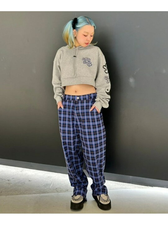 楽天市場】【SALE／50%OFF】Candy Stripper CHECK BACK ZIP PANTS 