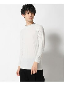 Loif (U)【Loif GOLF】HYOON EX ハイネックアンダーシャツ フリーノット トップス カットソー・Tシャツ ホワイト ブラック【送料無料】