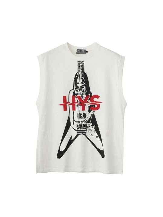 楽天市場】HYSTERIC GLAMOUR FLYING V ノースリーブTシャツ 