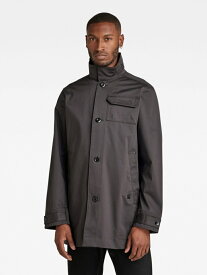 【SALE／50%OFF】G-Star RAW 【公式ショップ】Utility Trench ジースターロゥ ジャケット・アウター トレンチコート ブラック【RBA_E】【送料無料】