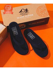 BEAMS MEN ISLAND SLIPPER * BEAMS / 別注 Ultra Tong Sandal 父の日 ビームス メン シューズ・靴 サンダル ブラック ブラウン ネイビー【送料無料】