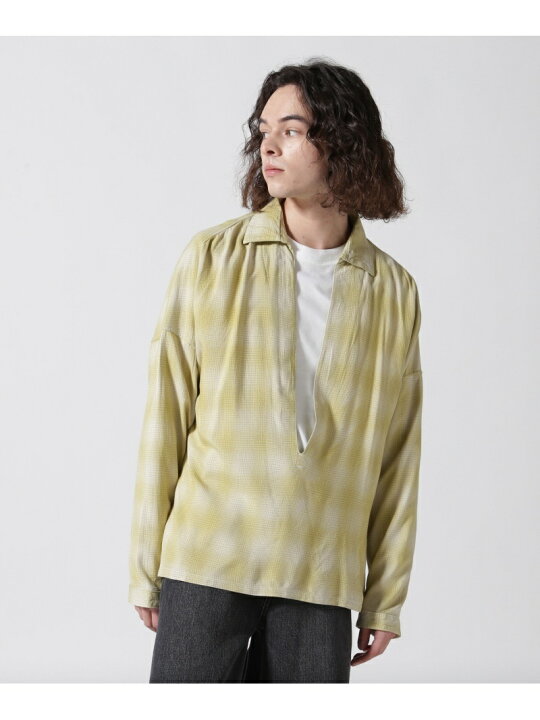 楽天市場】GARDEN TOKYO ANCELLM/アンセルム/OMBRE CHECK PULLOVER 
