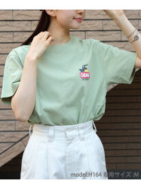 CHUMS CHUMS/(U)ANTI BUG BOOBY BIRD TEE ステップス トップス カットソー・Tシャツ グリーン ホワイト【送料無料】