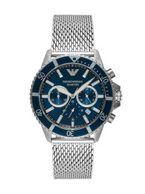 EMPORIO ARMANI AR11587 ウォッチステーションインターナショナル アクセサリー・腕時計 腕時計 シルバー【送料無料】