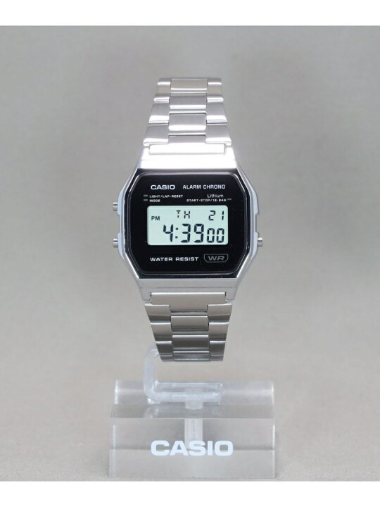 楽天市場】CASIO CASIO Classic/A158WEA-1JF/カシオクラシック 