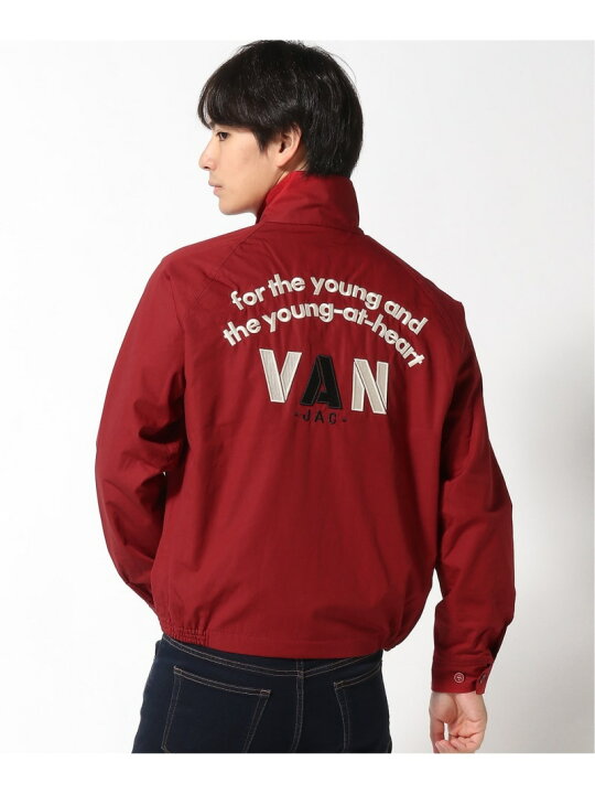 楽天市場】VAN (M)バックロゴ刺繍スウィングトップ＜秋冬＞ ヴァン 