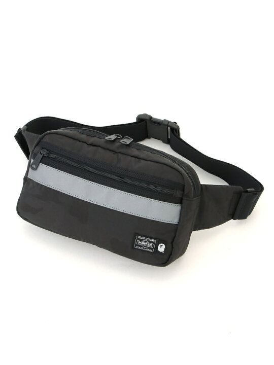 楽天市場】A BATHING APE PORTER SOLID CAMO WAIST BAG ア ベイシング 