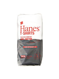 Hanes Hanes/(M)JAPAN FIT クルーネック ロングスリーブ Tシャツ 2枚組 ジーンズメイト トップス カットソー・Tシャツ