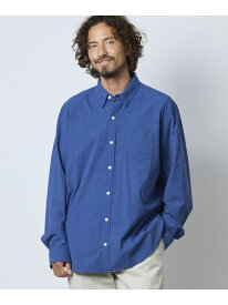 L.L.Bean (M)コンフォート・ストレッチ・パフォーマンス・シアサッカー・シャツ、長袖 スライトリー・フィット ストライプ 米国フィット・レギュラー エルエルビーン トップス シャツ・ブラウス ブルー カーキグリーン ネイビー【送料無料】