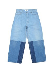 【SALE／30%OFF】FACETASM (M)PATCHWORK BIG DENIM PANTS ファセッタズム パンツ ジーンズ・デニムパンツ ブルー【RBA_E】【送料無料】