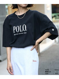 【SALE／50%OFF】POLO BCS POLO BCS/oversize print Tee 父の日 ギフト ユニセックス 24SS ロゴ セットアップセブン トップス カットソー・Tシャツ ブラック ネイビー ホワイト グリーン【RBA_E】【先行予約】*