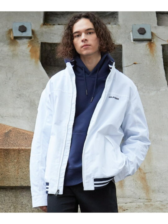 楽天市場】TOMMY HILFIGER 【オンライン限定】ロゴナイロンブルゾン 