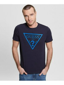 【SALE／50%OFF】GUESS (M)Eco Reflective Logo Tee ゲス トップス カットソー・Tシャツ カーキ ブラック ホワイト【RBA_E】