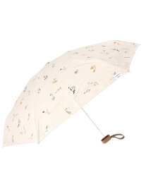 Wpc. Wpc./(U)masayuki oki×Wpc BLACKOUT UMBRENYAN MINI ゴースローキャラバン ファッション雑貨 折りたたみ傘 ベージュ ホワイト