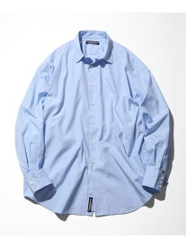 CAHLUMN Magazine Pocket Wide Spread Collar Shirt フリークスストア トップス シャツ・ブラウス ブルー【送料無料】