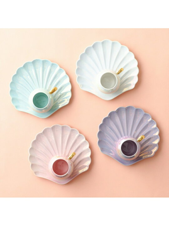 楽天市場】【SALE／51%OFF】Francfranc オパールシェル マグ&プレート 