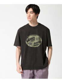 GUESS (M)GUESS Originals West Tee ゲス トップス カットソー・Tシャツ グレー ベージュ【送料無料】